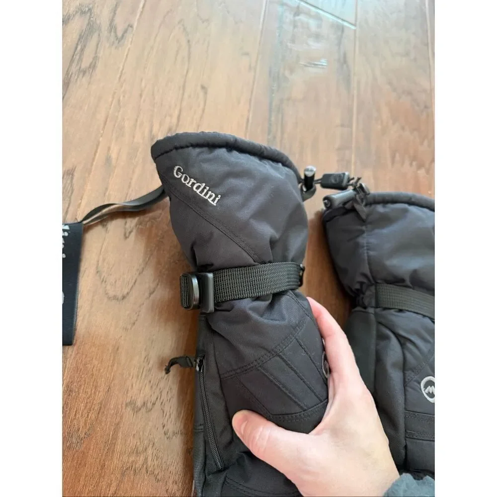 Gordini Men’s Snow Outdoor Black Gloves XL